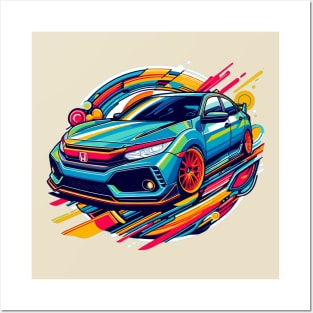 Honda Civic Posters and Art